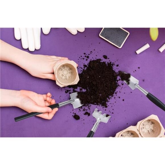 12 Pcs Succulent Tools Set Mini Transplanting Garden Tools Kit for Indoor - Picture 2 of 8